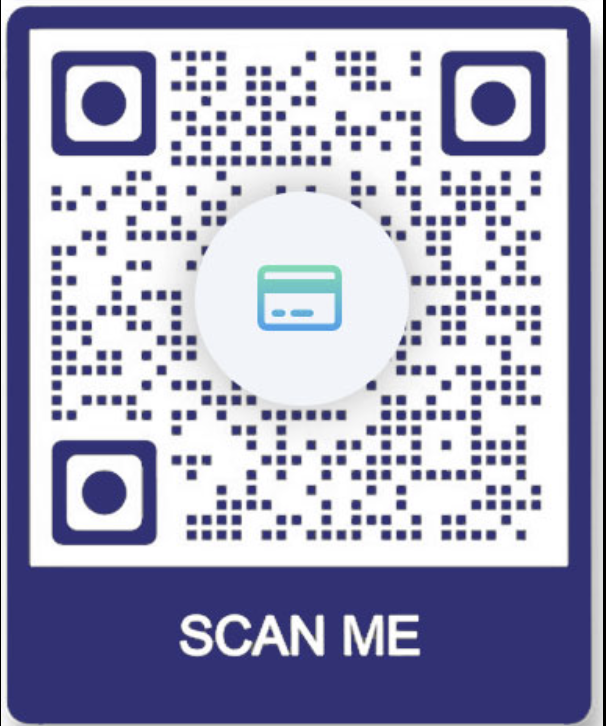 Sample payment QR code