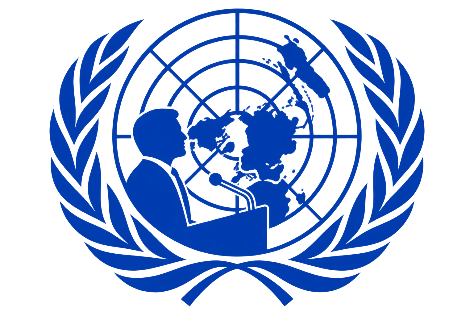 UN Emblem - Model United Nations